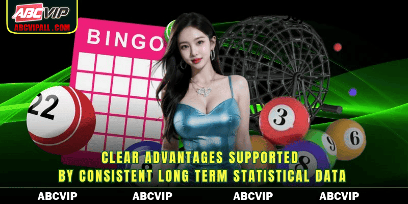 Clear advantages supported by consistent long term statistical data