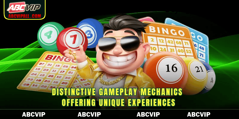 Distinctive gameplay mechanics offering unique experiences