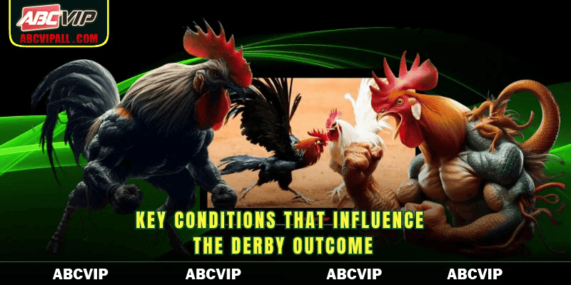 Key conditions that influence the derby outcome