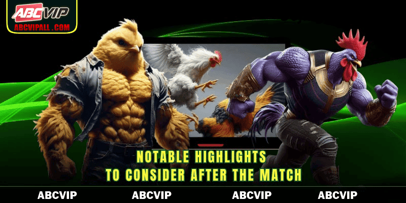 Notable highlights to consider after the match