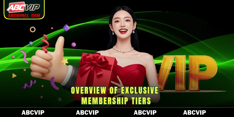 Overview of exclusive membership tiers