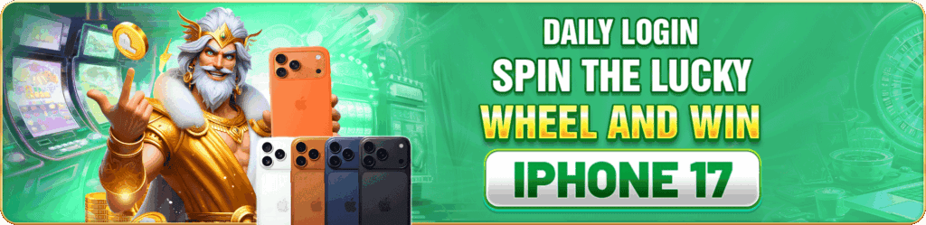 Spin the Daily Lucky Wheel at 50JILI